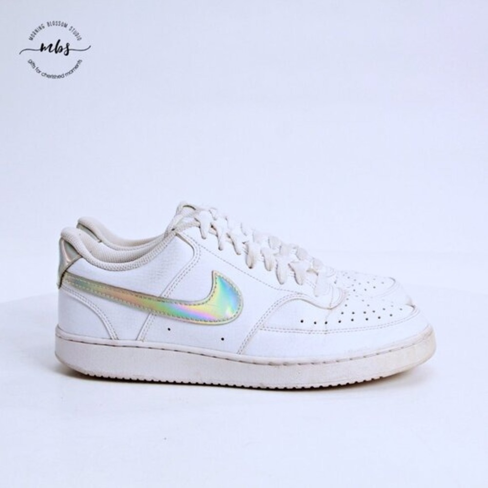 Nike Court‎ Vision Low Chrome White Women 9